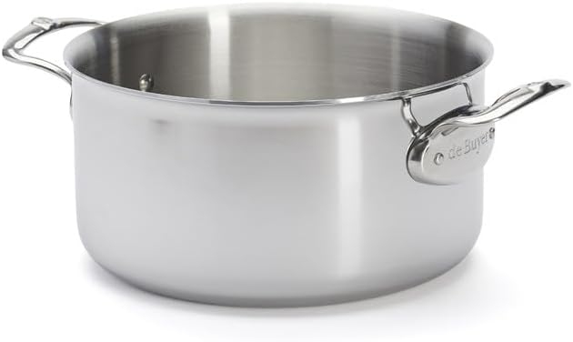 Faitout en inox 5 couches AFFINITY avec couvercle en inox, 24 cm Diamètre 24 cm