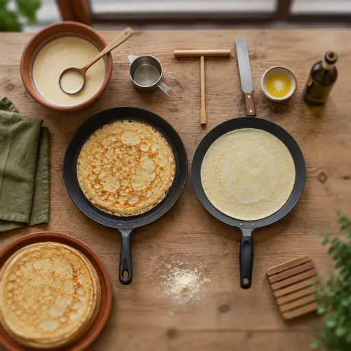 Crêpière fonte ou antiadhésive : ce que le matériau change vraiment à la première crêpe