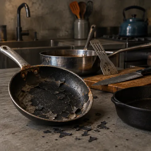 Obsolescence des ustensiles de cuisine : quand le revêtement décide avant vous