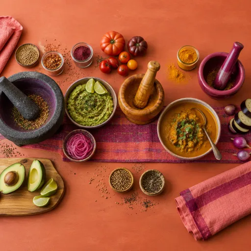 Mortier et pilon : du guacamole au curry, l'ustensile millénaire que le blender ne remplace pas
