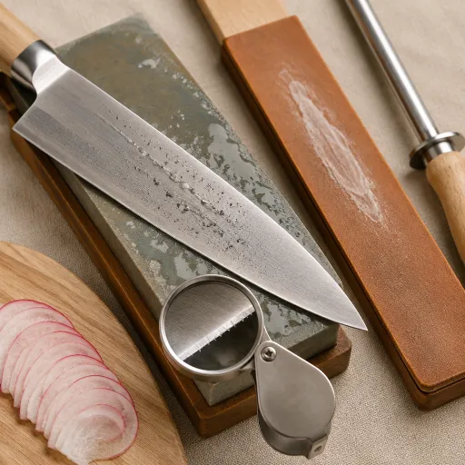 Comment aiguiser un couteau de cuisine comme un professionnel exigeant