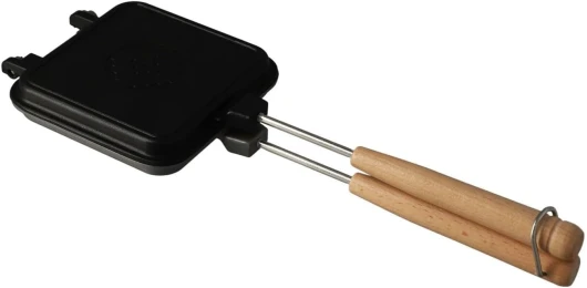 Gaufrier en fonte fiable pour gaufres et sandwichs salés