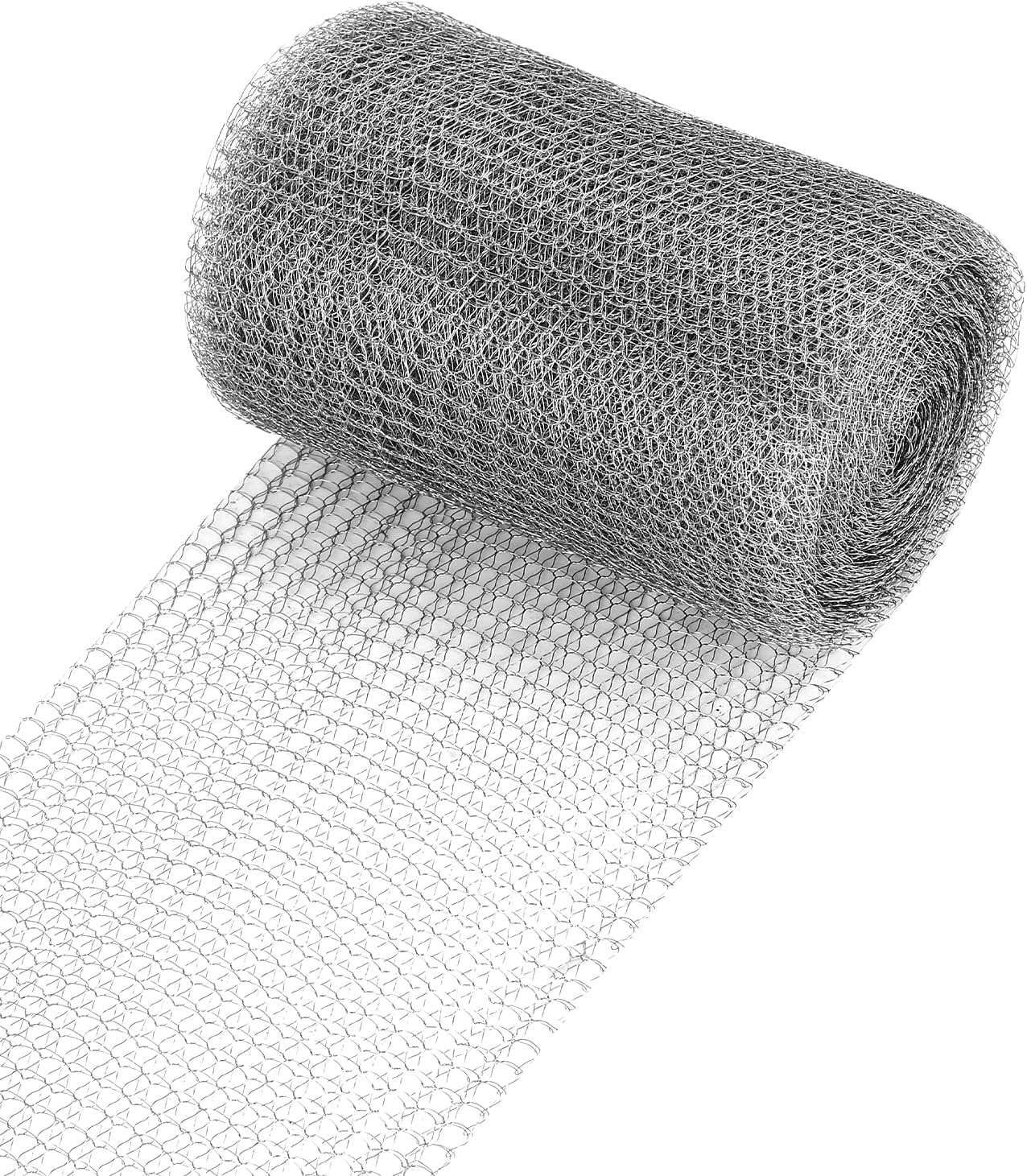 Treillis Métallique En Acier Inoxydable, 6M x 127mm Grillage Fine Maille, Grille Maille Métallique Anti Rongeur Pour La Protection Des Rongeurs, Protection Des Semis Et Des Graines