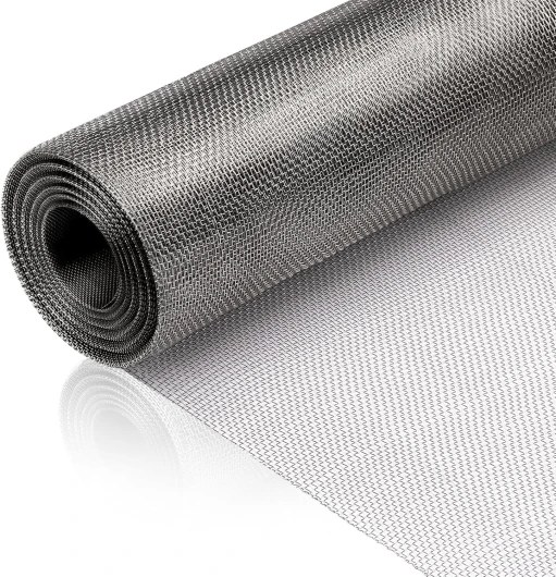 Grillage métallique à mailles fines, largeur de maille 1 mm, grille métallique en acier inoxydable 304, filtre anti-campagnols, moustiquaire, grille métallique, pour parterre surélevé (30 x 250CM)