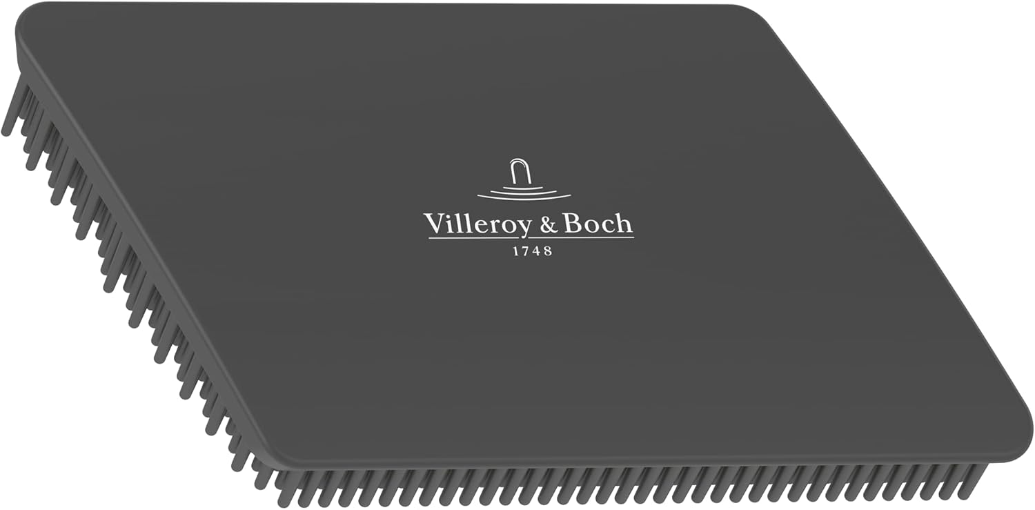 Villeroy & Boch Éponge en silicone Accessoires de cuisine, éponge ergonomique en plastique pour la vaisselle, éponge de cuisine compatible avec le lave-vaisselle, de forme carrée