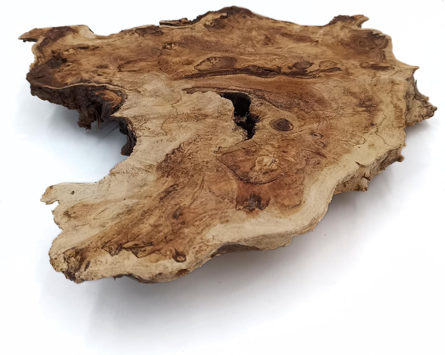 Plateau Apéritif en Bois Brut, Plateaux de Service en Bois Naturel, Plateau à Fromage, Planche à Découper Rustique, Planche Apéro Artisanale, Fait à la Main en France, Massif, winfox777