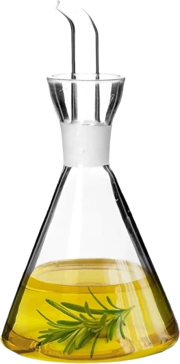 TIENDA EURASIA Huilier anti-goutte Cristal - Huilier pour cuisine classique (250 ml)