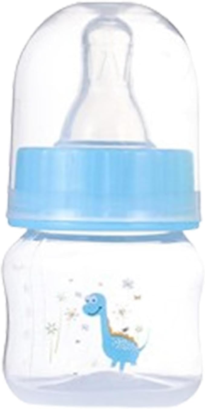 Biberon Anti-Coliques Pour Nouveau-Né - Tétine Semblable à Un Sein, Sans BPA, 50 ml - Col Large, Portable, Léger, Auto-Stérilisant