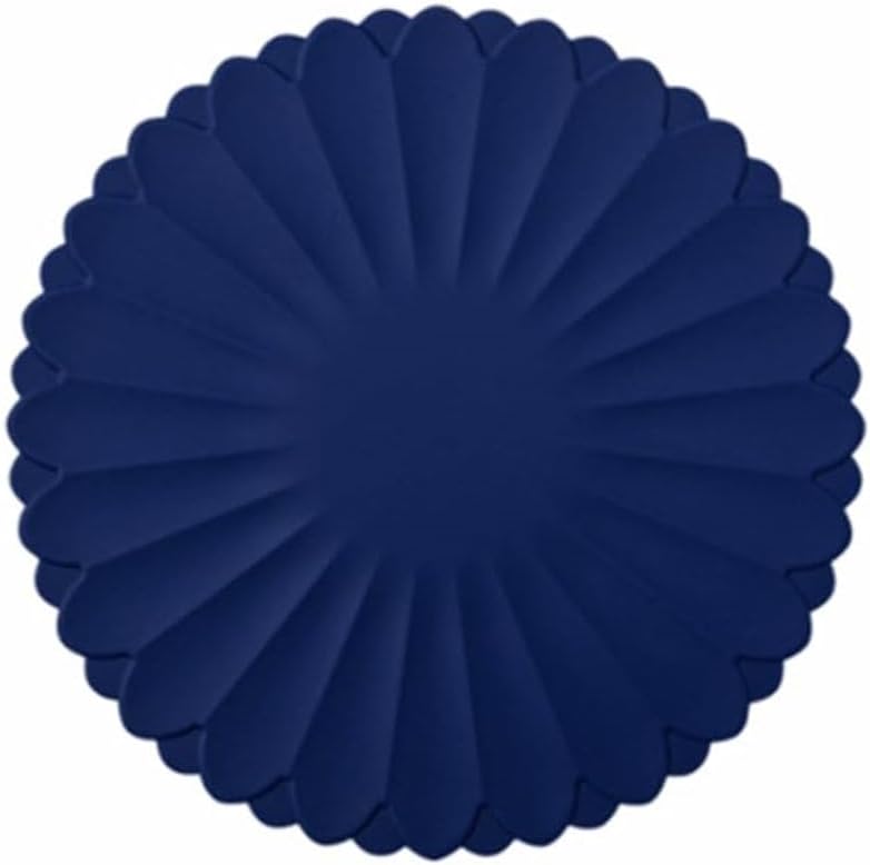 Sous-Plats en Silicone Résistants à la Chaleur - Dessous de Plat Anti-Dérapant pour Cuisine et Table (Bleu, Diamètre: 18 CM / 7,09 Pouces (Environ)) Bleu Diamètre: 18 CM / 7,09 pouces