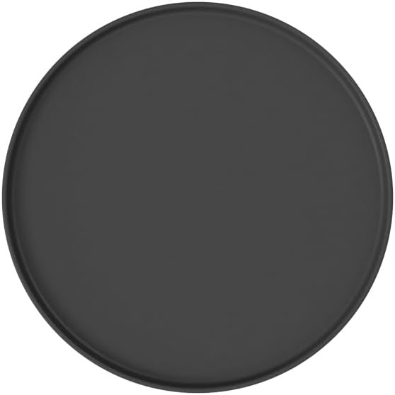 Villeroy & Boch - Iconic Assiette universelle, assiette polyvalente en porcelaine premium, résistante au lave-vaisselle, noire Assiette universelle Noir