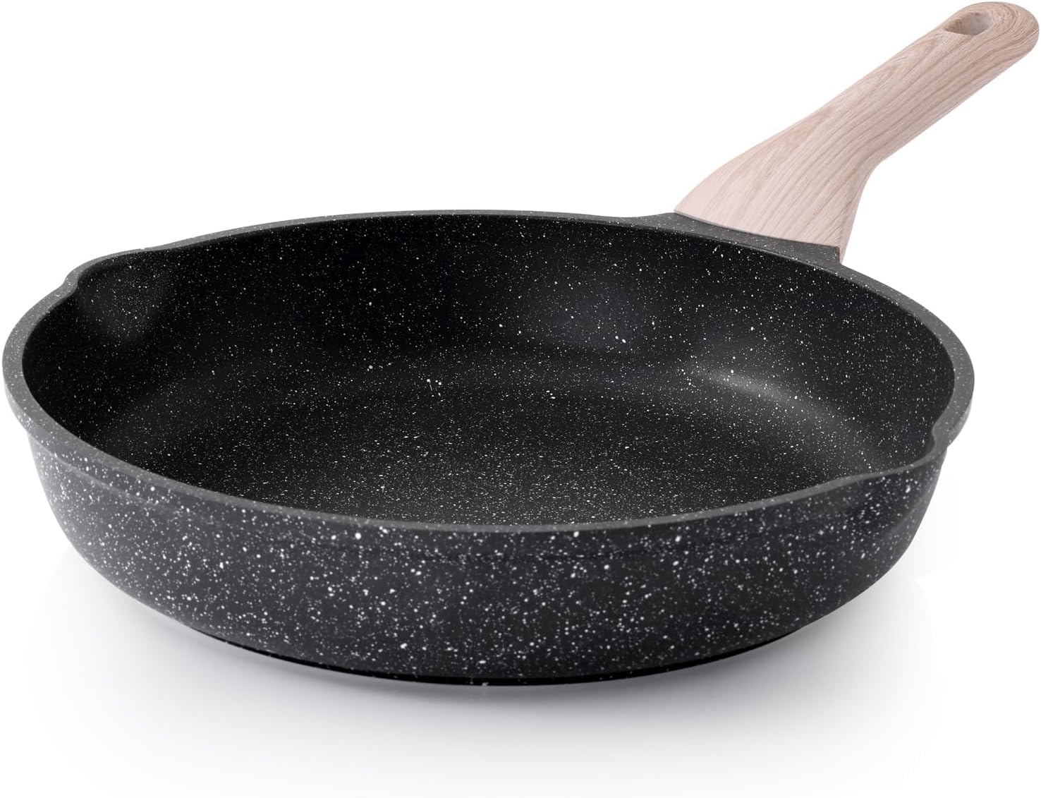 Poêle à Frire Antiadhésive, Poêle Induction 28 cm, Saine et Non Toxique, Sans PFOA Granit Classique 28 cm
