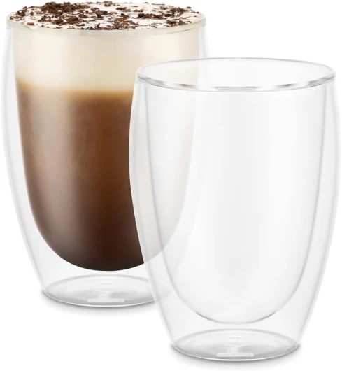 4559-10 - Pavina - Set de 2 Verres Double Paroi - 35 Cl - Transparent - 2 Unité