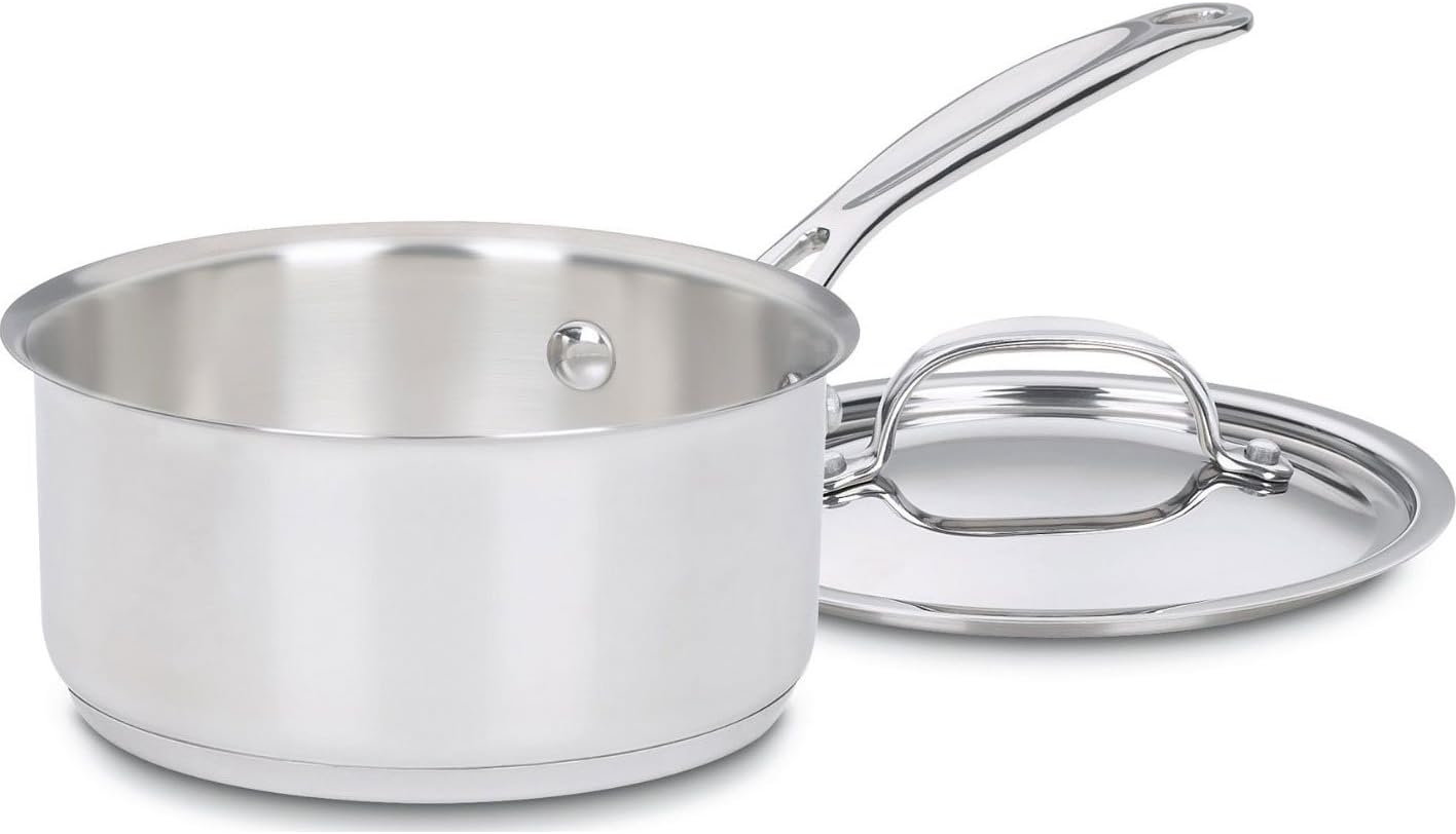 719–42 de chef inoxydable classique Teinture à l'Casserole avec couvercle