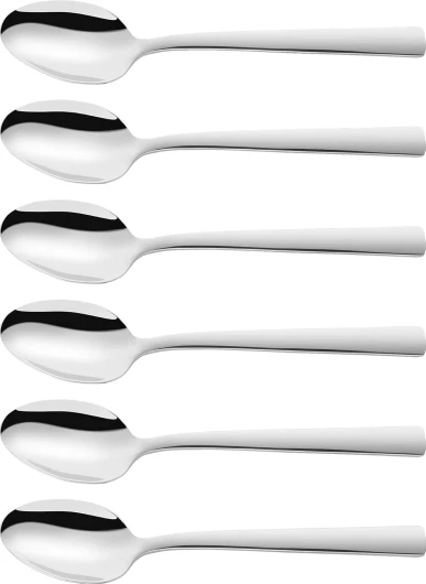 Cuillères à Moka (6 pièces), 11 cm, Acier Inoxydable 18/10, Poli, série Dinner