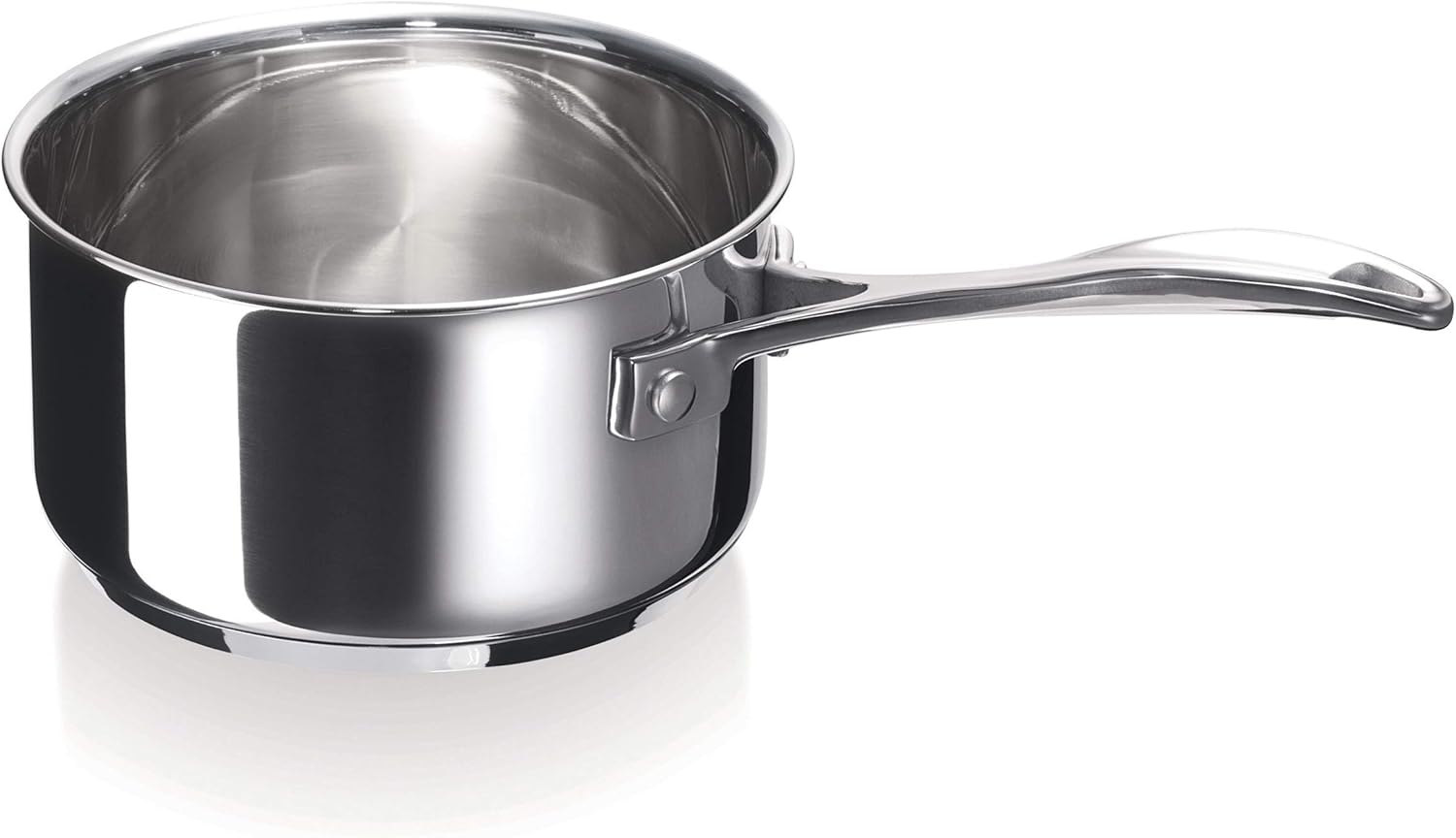 Line 12066164 Chef Casserole en acier inoxydable 16 cm, Argenté 16 cm Unique