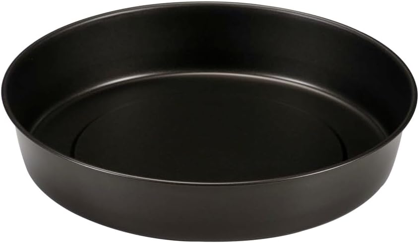 FORMEGOLOSE, Moule à cake lisse Ø 28 cm, Acier avec revêtement antiadhésif, Noir 28cm