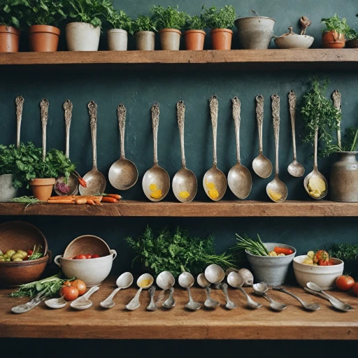 L'art des cuillères de service : un outil indispensable en cuisine
