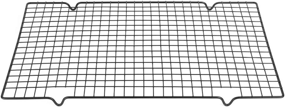 Grille de refroidissement, 40x25cm grille de poêle antiadhésive, grille de four grille de refroidissement Grille de Cuisson Volette de Refroidissement et Cuisson pour Pâtisserie