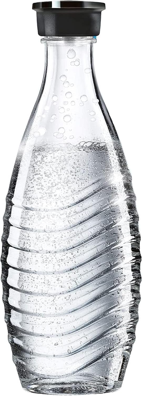 Carafe en Verre pour Machine à Eau Pétillante Crystal, Transparente, Compatible Lave-vaisselle, 0.6 L 4042715985 1 carafe 0.6 Litres DESIGN ELEGANT
