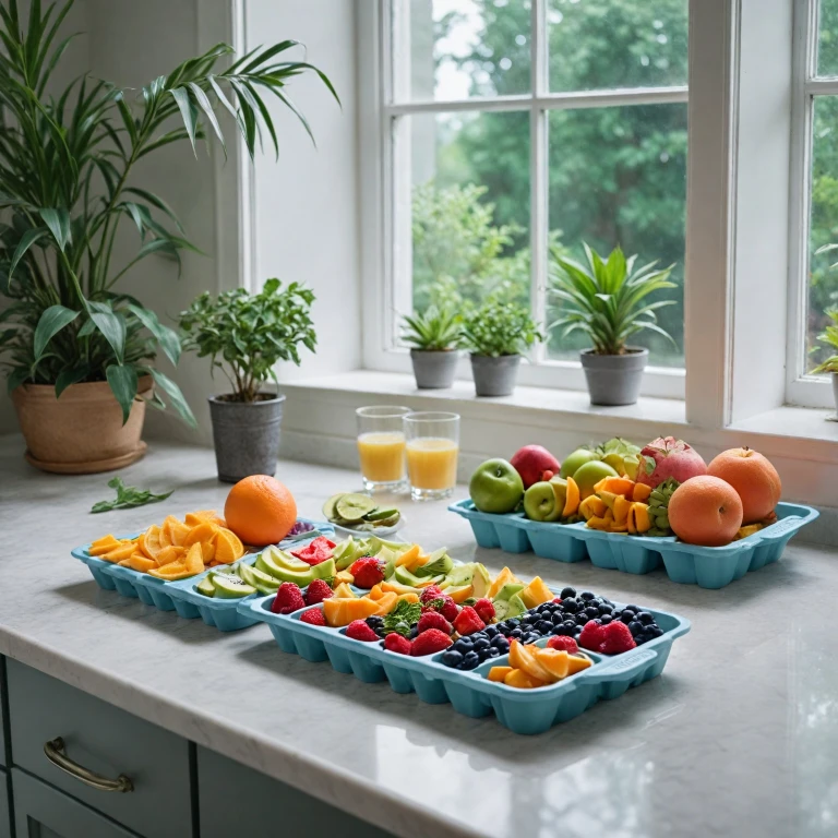 Optimisez votre cuisine avec des bacs à glaçons ingénieux