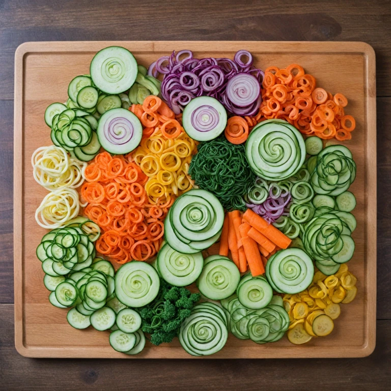 Transformez vos légumes avec un coupe-légumes en spirale