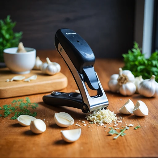 L'outil indispensable pour sublimer vos plats : le presse-ail