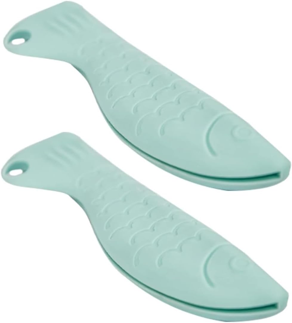 GGUFAY 2 Pièces Gardien de couteau de cuisine en acier inoxydable Protégeurs de doigts pour la coupe garde-coupe protection sécurité accessoires trancheuse protège-doigts coupe-légumes