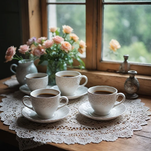 Les charmes intemporels des tasses à café vintage
