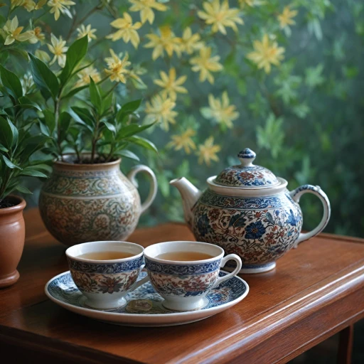 L'art de la tasse à thé avec infuseur et couvercle