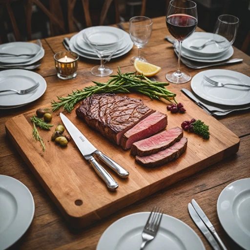 L'art de choisir le couteau à steak parfait