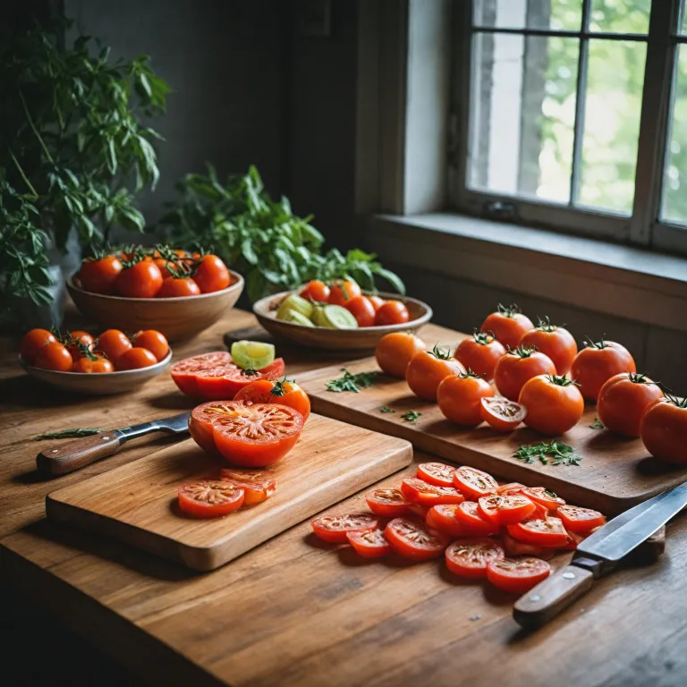 L'art de trancher les tomates : le couteau à tomate en vedette