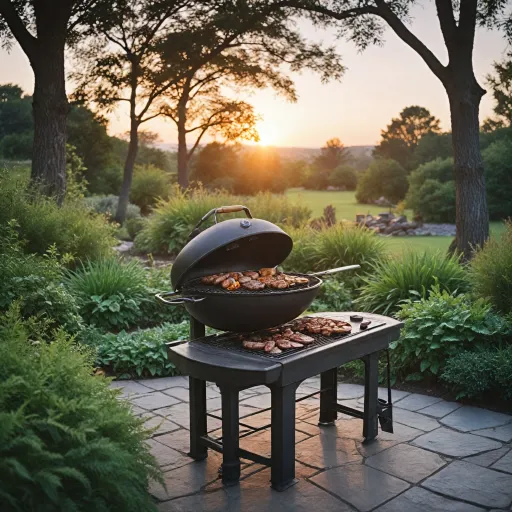 Les avantages d'un barbecue en pierre de lave pour vos grillades