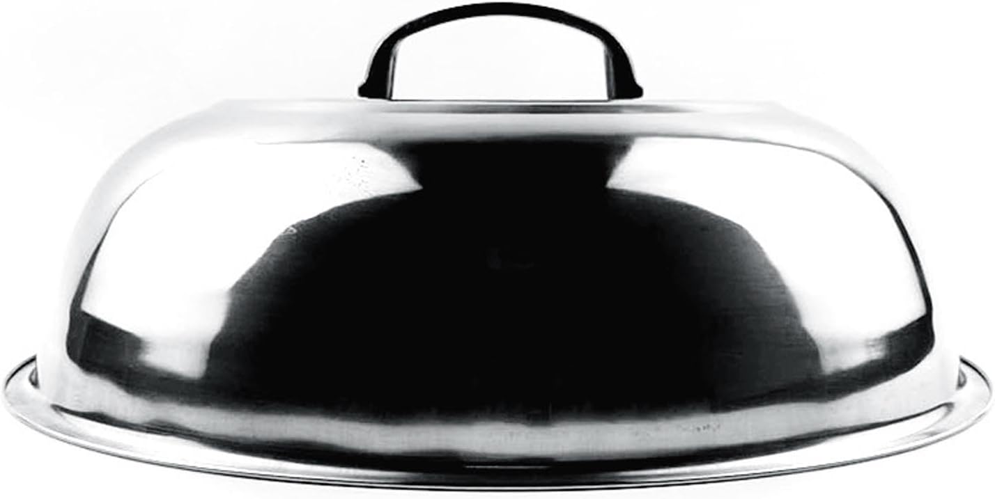 Couvercle de Wok, couvercle de casserole de Wok couvercle de casserole couvercle de wok en acier inoxydable couvercle de casserole de cuisson en acier inoxydable couvercle de wok (40cm)