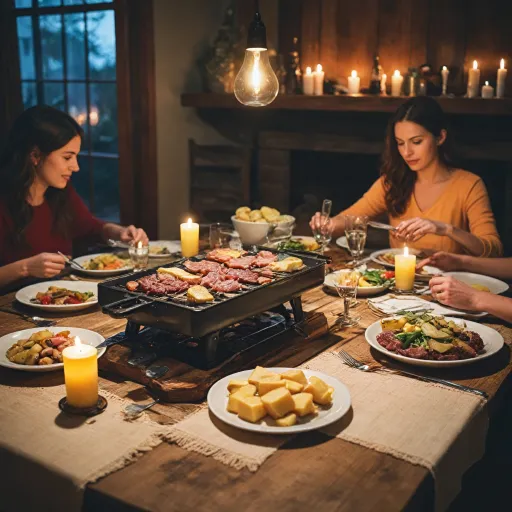 L'art de la raclette à la bougie : une expérience culinaire unique