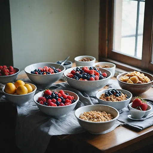 Choisir le bol parfait pour votre petit déjeuner
