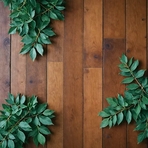 L'élégance et la durabilité des planches en bois d'acacia