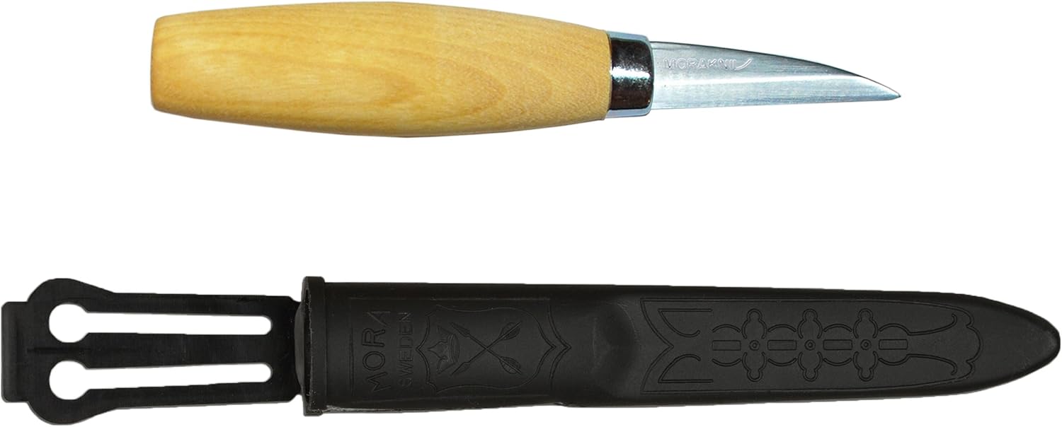 Morakniv FT16541 Couteau Fixe Mixte Adulte, Manche Bouleau Naturel, m