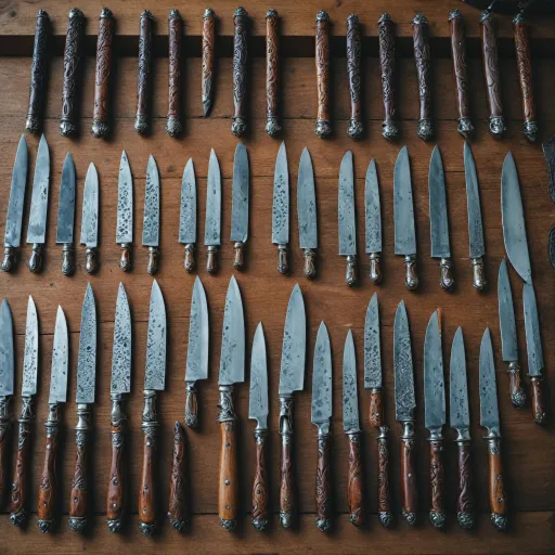 L'art du couteau de collection : un trésor pour les passionnés