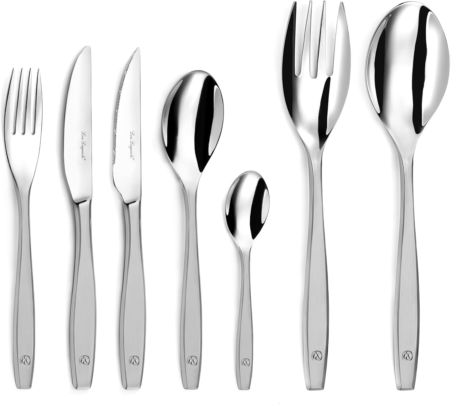 Figure Satiné - Ménagère 62 pièces Satiné Ménagère 62 pièces