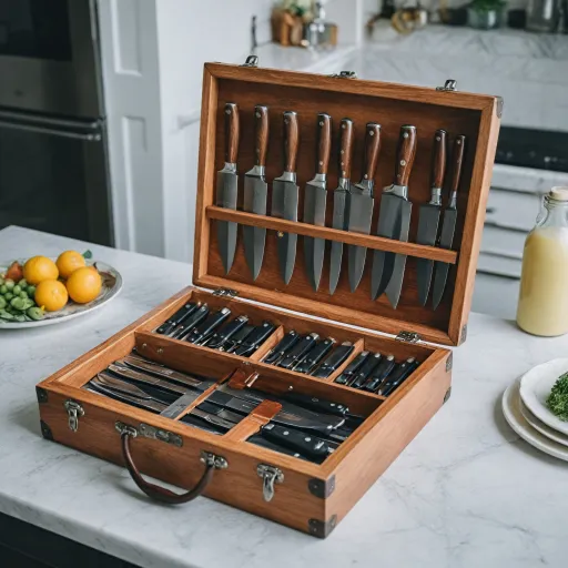 L'art de choisir une mallette de couteaux pour votre cuisine