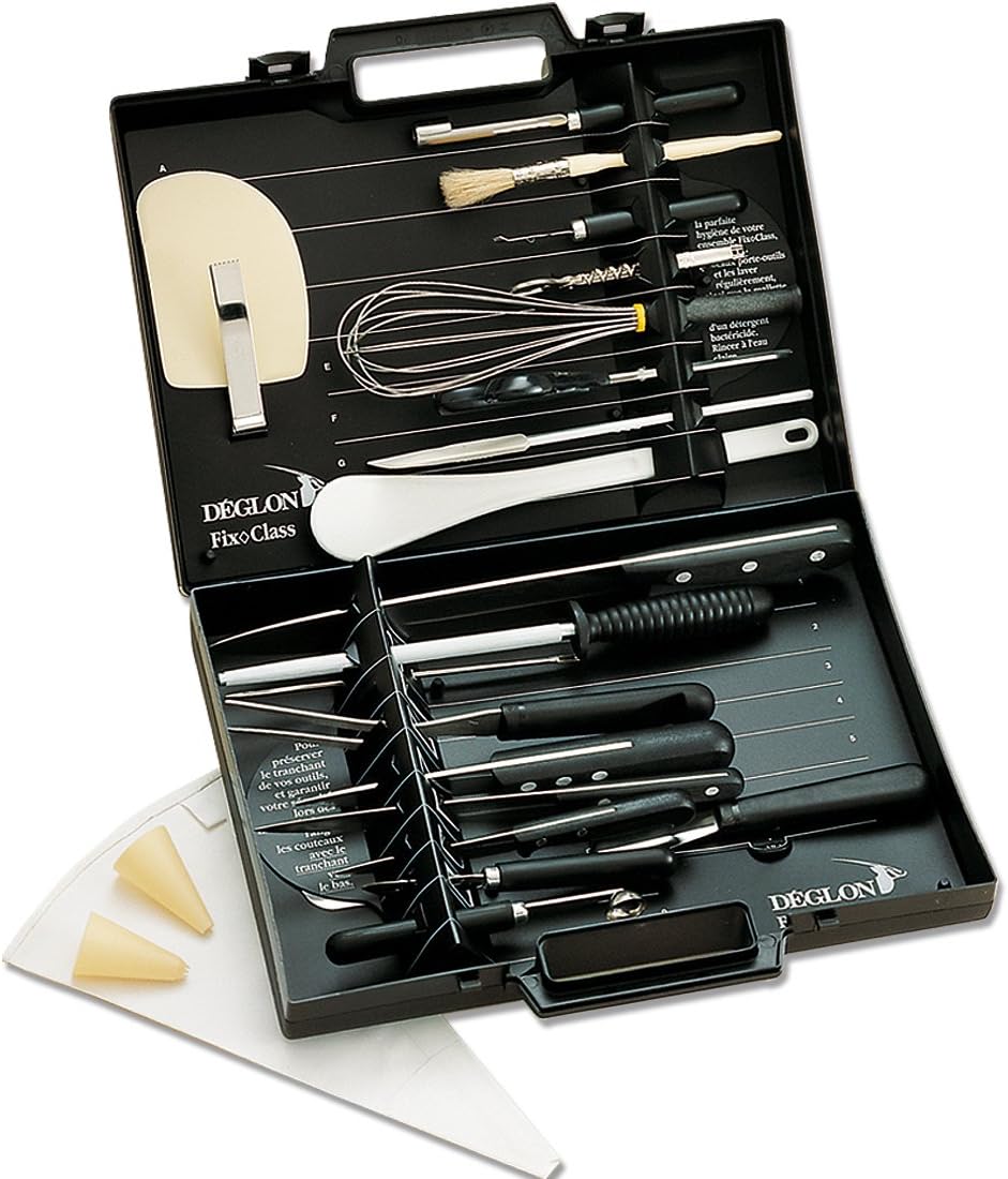 Deglon 8382303-V Mallette Fix Class Cuisine 23 Pièces