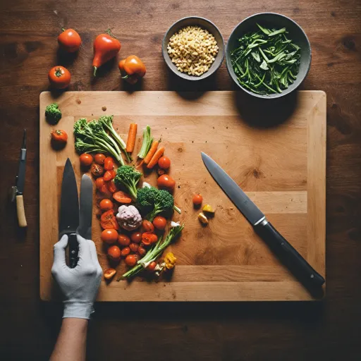 Protégez vos mains avec des gants anti-coupure en cuisine