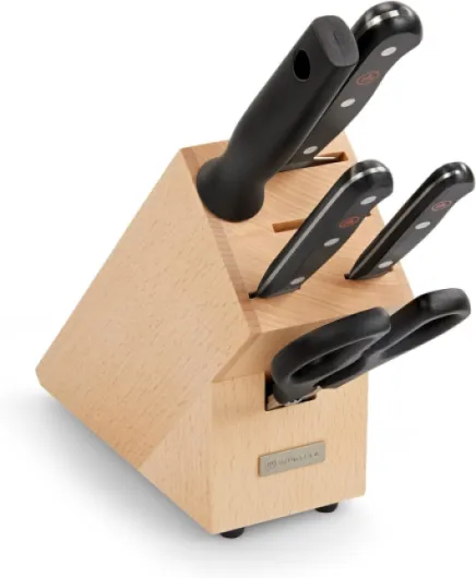 WÜSTHOF Gourmet Bloc de couteaux 5 pièces petit Bloc de 5 pièces