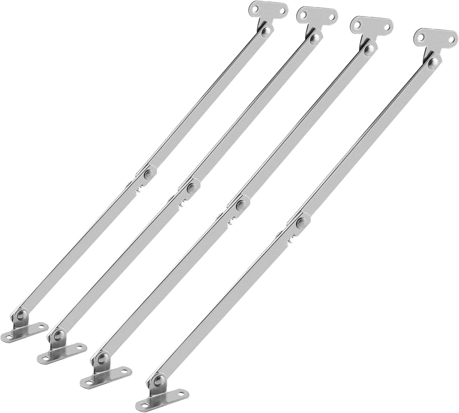 QWORK® 4 Pcs Charnière Pliante Charnière Charniere Meuble pour Table Pliante Murale, Porte Placard, Piano