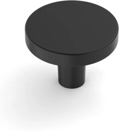 10 pièces boutons de tiroir noir mat, poignées de porte de cuisine vintage pour meubles et armoires, décor EU0018 Matte Black