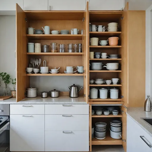 Optimisez votre espace avec un vérin pour meuble de cuisine
