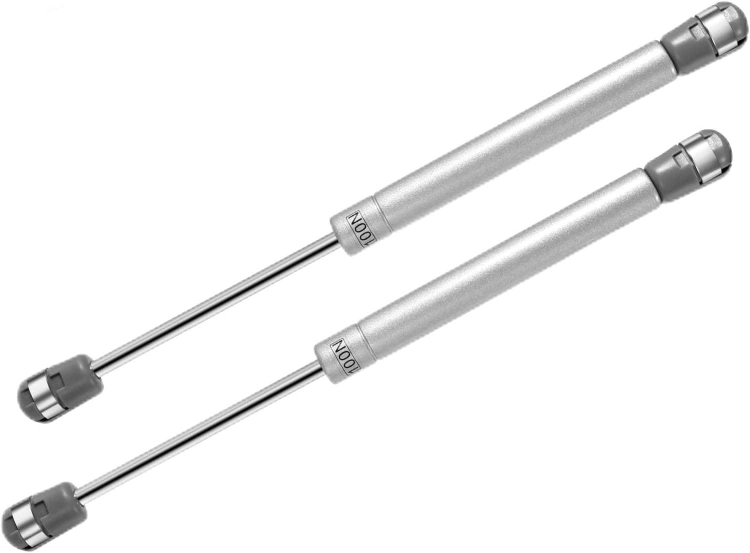 Lot de 2 ressorts à gaz 100 N pistons pour portes de cuisine, amortisseur mobile, pistons pour portes de cuisine, charnière d'armoire, bras amortisseur pour charnière de meubles de cuisine