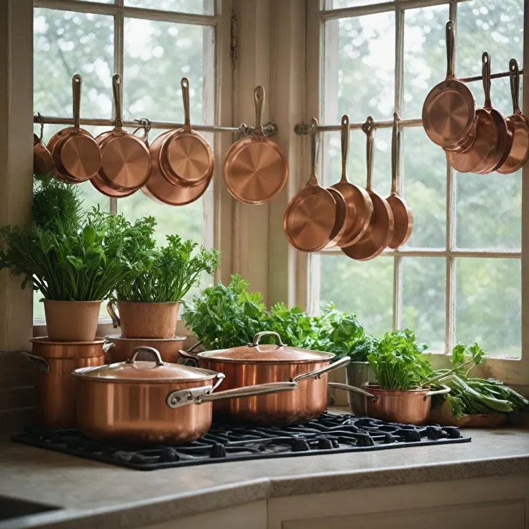 Les secrets des casseroles en cuivre pour une cuisine raffinée