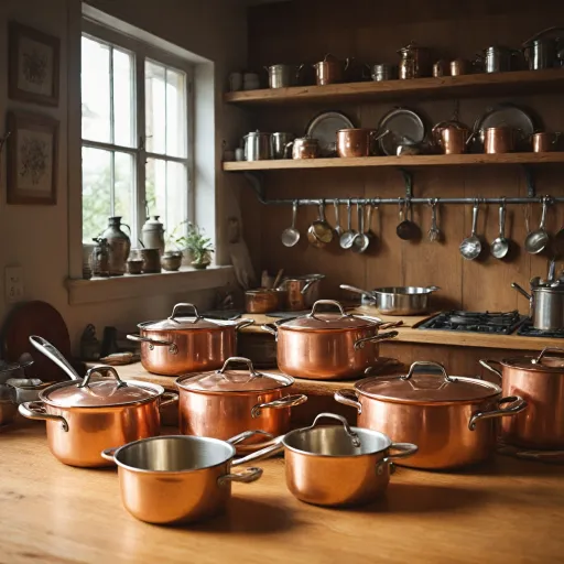 Comprendre le prix des casseroles en cuivre