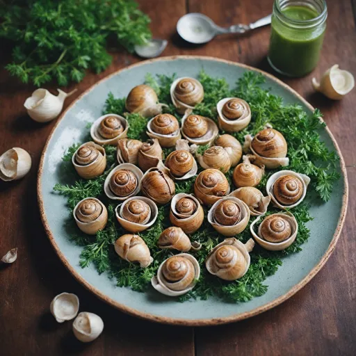 Comment préparer des escargots en coquille comestible
